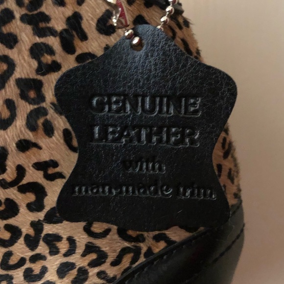 Amanda Smith leopard print pony hair purse - Picture 2 of 8